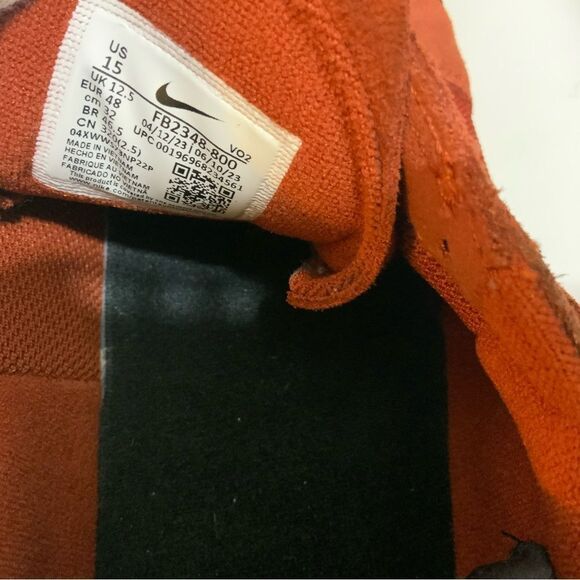 Nike Air Force 1 Wild Rugged Orange Women Size 15 (FB2348-800) - Picture 14 of 16